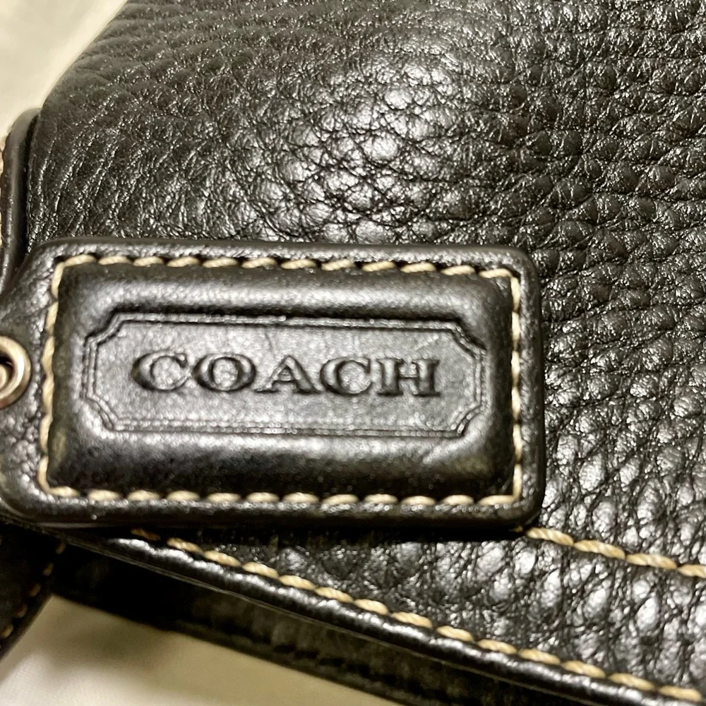 Coach Slouchy Hobo 5715 Pebbled Leather Nickel Hobo Bag, 💖DISCONTINUED💖
